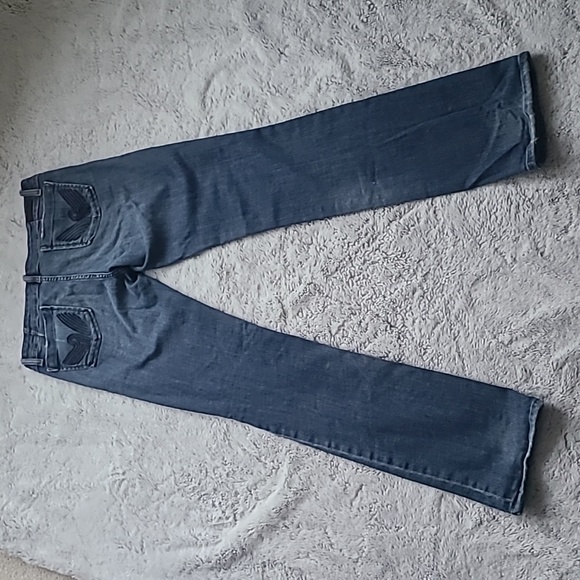 Citizens of Humanity Women's Jeans Straight Leg Size 29 Blue w/ Belt Wrap BOGO - Picture 5 of 15